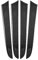 JORAsa Passend für Audi Q5 8R 2010–2018 SQ5 8R 2013–2017 Carbon-Faser-Auto-Innenraum Tor Türverkleidung Aufkleber Trim Auto Trim Zubehör Guard Aufkleber Kits