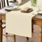 Artoid Mode Beige Herbst Tischläufer, Abwaschbar Küche Esstisch Tisch Dekoration Drinnen Urlaub Party Dekor 40x140 cm