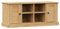 vidaXL Schuhschrank, Schuhregal mit viel Stauraum, Schrank Schuhe mit Metallknöpfen, Schuhkommode Schuhaufbewahrung, Massivholz Kiefer