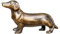 IDYL Bronze-Skulptur Dackel