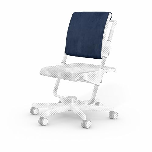 Moll Rückenkissen für Kinderschreibtischstuhl Scooter | ergonomische & weiche Polsterung | einfach montierbar | waschbar & austauschbar | ideal für Jungen & Mädchen | Made in Germany