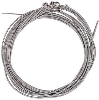 BALUKEYS Corde per basso elettrico in acciaio inossidabile da 4 pezzi (45-105), corde per basso in acciaio nichelato per parti di ricambio per basso elettrico a 4 corde