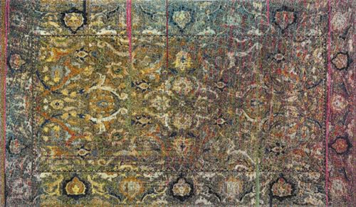 wash+dry Fußmatte, Mirage 70x120cm, innen und außen, waschbar, randlos, bunt