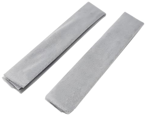 LYITZW 2 Pièces Couvertures de Poignées de Réfrigérateur Protection Poignee Porte Couvre pour Four et Appareils de Cuisine,Couvercle de poignée de Porte de réfrigérateur(Gris)