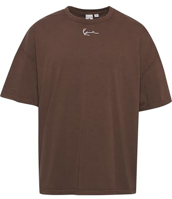 Karl Kani Herren KM234-057-1 KK Small Signature Heavy Jersey Washed Boxy Tee