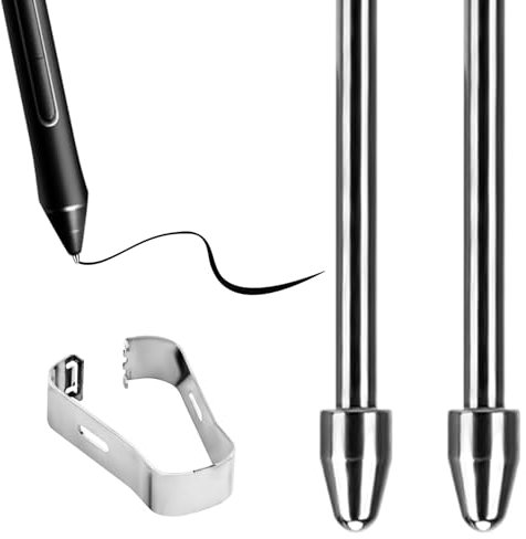 2pcs Remplacement de Pointes de Stylo pour Kindle Scribe Stylus, Pointes de Stylo de Qualité Supérieure en Alliage de Titane avec 4096 Haute Sensibilité
