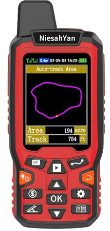 NiesahYan ZL180 Équipement de surveillance GPS portable pour terrain plat, forêt, terres agricoles et montagnes