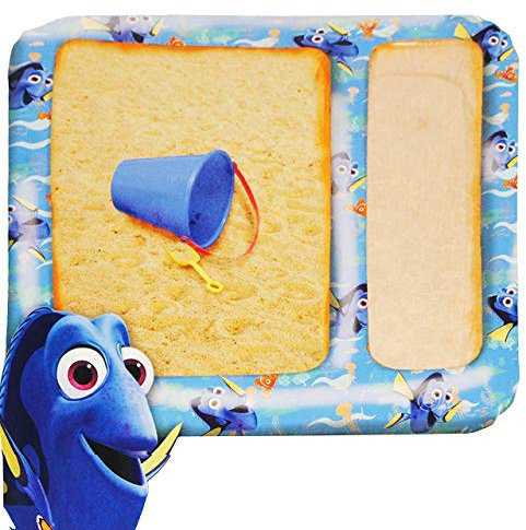 alles-meine.de GmbH Wasser & Sandtisch - aufblasbar - Findet Nemo - Fisch Dory - Sandkasten für unterwegs - für Mädchen & Jungen - Innen & Außen - Kinder Luft/Strandspielze..