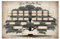 Rtyweth Poster d'arbre généalogique, 6 générations, tableau d'arbre généalogique à remplir, tableaux de généalogie personnalisés, à remplir