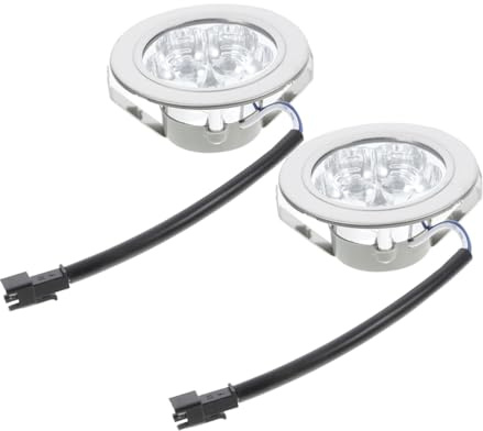 ABOOFAN Led Cooker Hood Bulbs Range Hood Replacement Bulbs Round Light for Kitchen Stove Oven Light Accessories