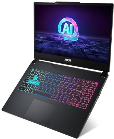 MSI Cyborg 15 AI A1VFK, Notebook Gaming, 15,6 FHD 144Hz, Intel Ultra 7 155H, Nvidia RTX 4060 GDDR6 8GB, 1TB SSD NVMe PCIe4, Ram DDR5 16GB, WiFi 6E, Windows 11 Pro