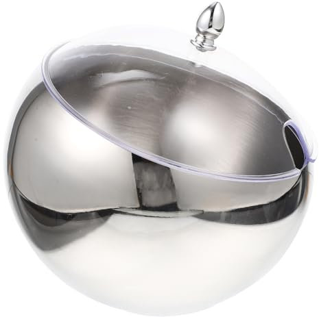 TEMPNAP Ciotola Multiuso in Metallo Inossidabile Ciotola Con Orlo Obliquo Contenitore Per Salsa Insalatiera in Metallo Inossidabile Con Coperchio Per Macedonia Di Frutta