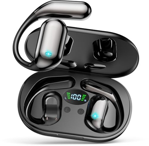 AI Cuffie Traduzione Simultanea Bluetooth 6.1：4 in 1 Auricolari Traduttori Istantanei - 164 Lingue Cuffie Traduttore Vocale con 7 Modalità - Auricolare Simultaneo in Tempo Reale per Viaggi Affari