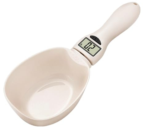 Cuillère numérique | Balance numérique pour nourriture - Portable - Pelle de pesage du sucre pour animaux domestiques, farine, sel