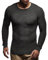 LEIF NELSON pour des Hommes Pullover Pull en Tricot Hoodie Basic col Rond Crew Neck Sweatshirt Longsleeve Manche Longue Sweater Feinstrick LN1545,Gris,XXL