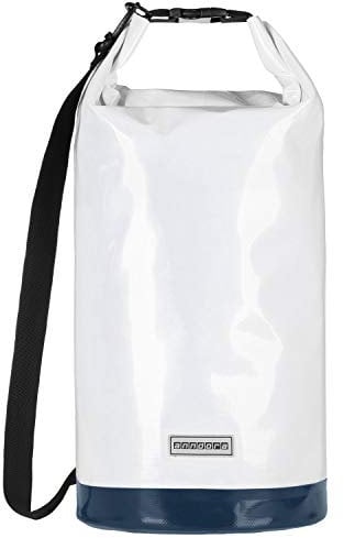 anndora Tarpaulin Packsack 20 L Seesack wasserdicht weiß - Dry Bag
