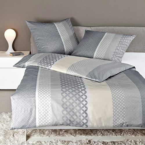 Janine Design Mako-Satin Bettwäsche Palermo 31043-07 1 Bettbezug 155 x 200 cm + 1 Kissenbezug 80 x 80 cm