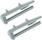 Plastic Rear Rail End Caps for Beko Dishwashers (Pack of 2)