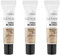 Catrice Clean ID Hydro BB Cream, Make Up, Foundation, Nr. 020 Medium, nude, für sensible Haut, für trockene Haut, für Mischhaut, natürlich, vegan, ohne Parfüm, 3er Pack (3 x 30ml)