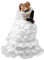Chuanfeng Hochzeitspaar Tortenfigur - Dekofiguren Als Topping Für Hochzeits-Torte - Brautpaar Figuren Torte