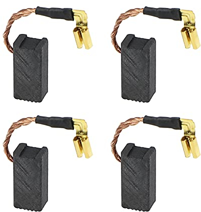 eMagTech - Escobillas de carbón para motor (repuesto compatible con DeWalt DWE4120/DWE4120N/DWE4011/N097696, accesorios amoladora angular