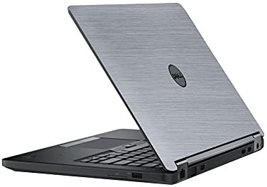 AlphaWraps Skin for Dell Latitude E5450 Laptop | Superior Brushed Aluminium | Protective and Durable Vinyl Decal wrap Cover | Made in The UK