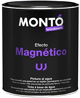 Montó Pintura Efecto Magnético Bricolovers/HTM Pintura Magnética 750ml