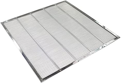 Dadant Blatt Absperrgitter aus Metall (48x48) für Königinnen Beuten Imkerei