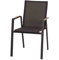 Siena Garden Stapelsessel Rondo anthrazit/Ranotex® grau Stapelstuhl