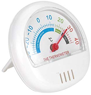 Küchen-Kühlschrank-Thermometer, Mechanisches Kühlschrank-Gefrierschrank-Thermometer, Großes Zifferblatt-Thermometer(ß)