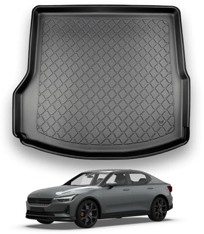 NOMAD Boot Liner Mat for Polestar 2 2020+ | Premium Anti-Slip TPE Car Boot Protector Tray, Waterproof Raised Edge Trunk Mat, Easy Clean Cargo Floor Liner