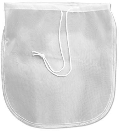 PISOLE Juice Strainer Bag,80 All Purpose Food Strainer | 12X12 Inches Multiple Usage Reusable Food Strainer, Cold Brew Coffee Bag, Food Grade Nylon Mesh, Cheesecloth Bag, Yogurt Strainer