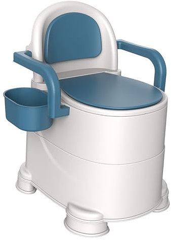 Toilettes Portables pour Adultes, Prévention des Odeurs, Sièges Confortables D'intérieur, Toilettes de Voyage pour Camping, Randonnée, Excursions en Bateau, Plage (Anneau de
