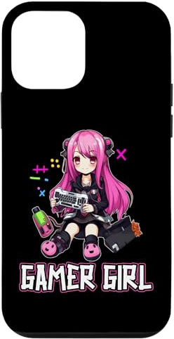 Hülle für iPhone 12 mini Gaming Konsole PC Zockerin Zocken Mädchen Gamer Girl