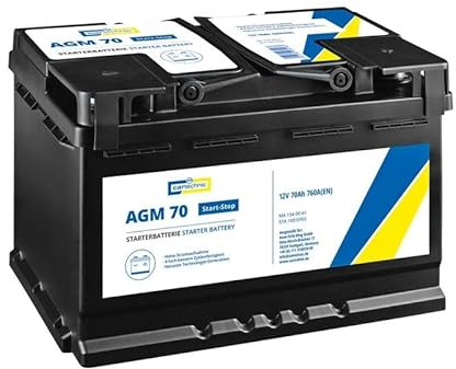 CARTECHNIC 70Ah 760A AGM 40 27289 03016 6 AGM 70 B13 Starterbatterie