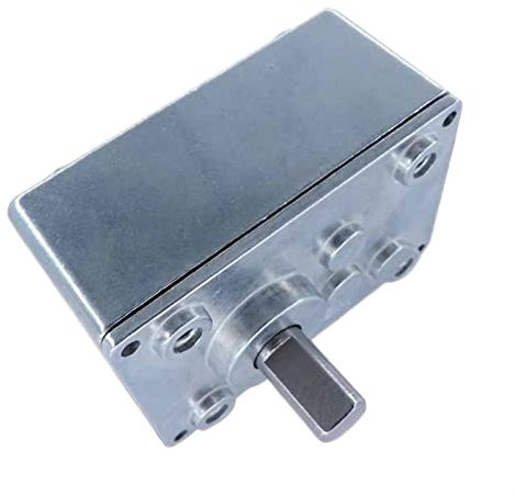 Mini Motor,Dc Motoren, Electric Gearbox A5840 Turbine Worm Motor Reductor, Worm Gear Box Compare for Micro DC Motor, Stepper Motor Tubular Motor Reducer Box Durable (Color : 3mm Inner Hole, Size : 1
