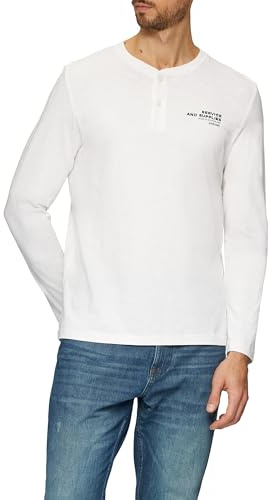s.Oliver Herren 2156929 Henley-Langarmshirt