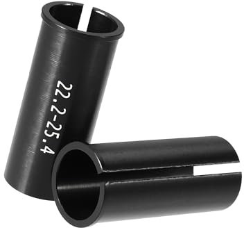 Hihaha Bicycle Seat Post Adapter/for Bicycle/Aluminium / 2 Pcs Black