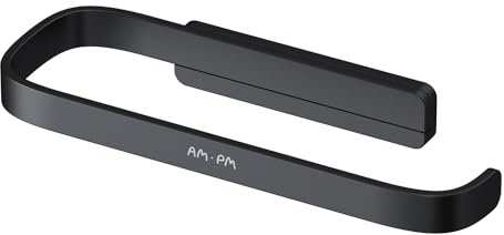 Toilettenpapierhalter, WC-Papierhalter für Wandmontage, WC-Rollenhalter Schwarz Matt AM.PM Func A8F34122