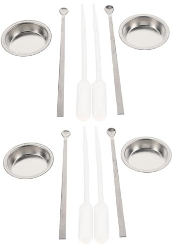 STOBOK 2sätze Airbrush Malwerkzeug Mit Mischbecher Tropfer Und Rührstäben Für Modellbau Und -projekte Langlebig Und Benutzerfreundlich