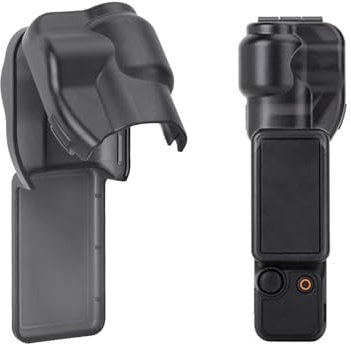 LICHIFIT Gimbal Lens Screen Protective Cover for DJI OSMO Pocket 3 Handheld Camera Gimbal Protector Flip Lens Cap Hood Screen Cover Guard Shell Case Skin