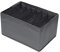 TINEASUR 1stk Unterwäsche Organizer Zur Aufbewahrung Von Spielzeug Faltbarer Schrankorganisator Socken Krawatten-organizer Bh-schubladenteiler Dark Grey 210d-polyester