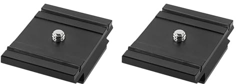 CENMEN 2X 200PL-PRO Quick Release Cold Shoe Plate Mount Adapter for MH494-BH / MH496-BH Gimbal DSLR Camera Cage