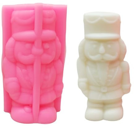 Moule en silicone motif casse-noisette - Pour des créations uniques de bougies et des projets artistiques