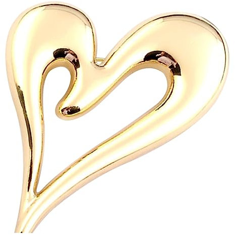 LIFKOME Broche Cœur Dorée Bijoux Élégants Pour Femme Présent Occasion Spéciale