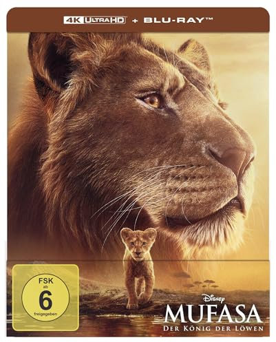 Mufasa: Der König der Löwen (4K Ultra HD & Blu-ray) (Lim. Steelbook)