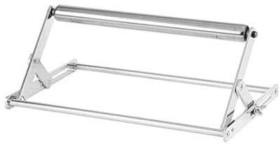 Qussedser Foldable Stainless Steel Stand Adjustable Cutting Machine Material Support Frame for Cutting Stand Workbench Lift,B