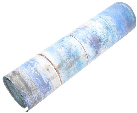 BAZEITFLOW Pegatina Decorativa De Madera Vintage Para Lavavajillas y Refrigerador Funda De Diseño Retro Fácil De Limpiar y Cortar Decoración De Cocina