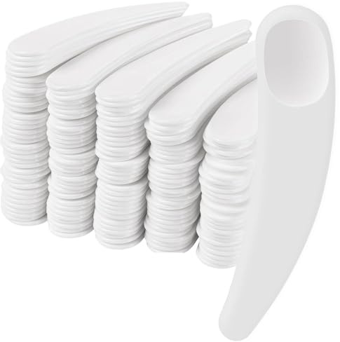 150Pcs Makeup Spatula for Cosmetics, 2.46 Inch Disposable Applicator | Sunscreen Applicator, Small Plastic Skincare Spatula for Mixing and Sampling Creams, Lotions & Creams