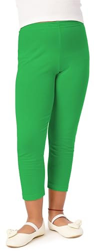 Merry Style Mädchen 3/4 Leggings aus Viskose MS10-131 (Grün, 134)